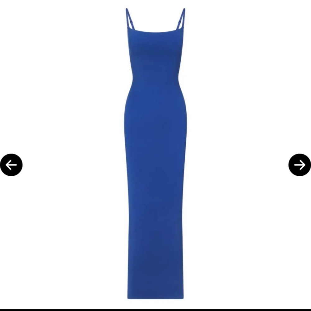 Skims long slip dress